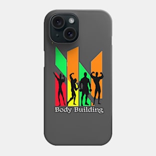 Bodybuilding pose Phone Case