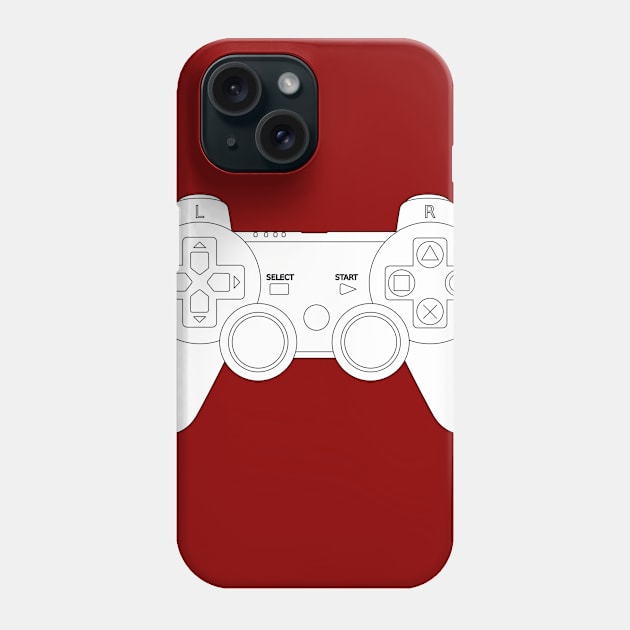 Video Game Inspired Console Playstation 3 Dualshock Gamepad Phone Case by rayrayray90