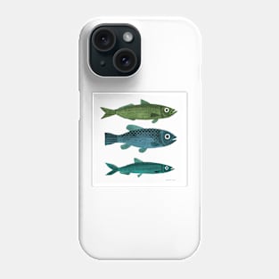 Three Fish Phone Case