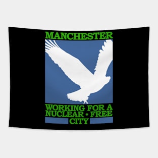 Working for a nuclear free city Tapestry