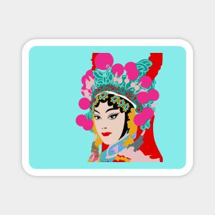 Cantonese Opera Star #4 Magnet