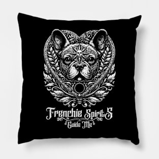 Frenchie Spirits Guide Me Pillow