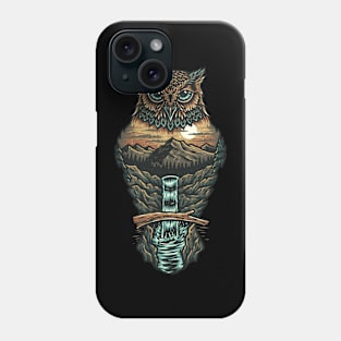 Owl Landscape Phone Case