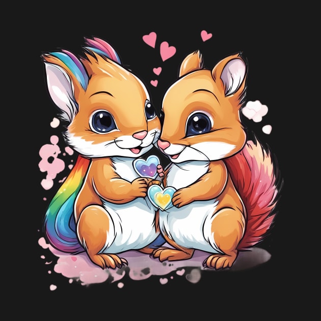 Fall in Love Squirrel by animegirlnft