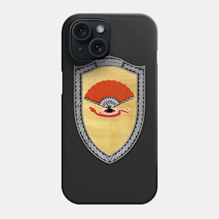 The Fans (Shield moonsilver Celtic Rope on Black Leather) Phone Case