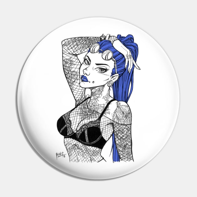 Pin Up Widowmaker Pin by Muglo