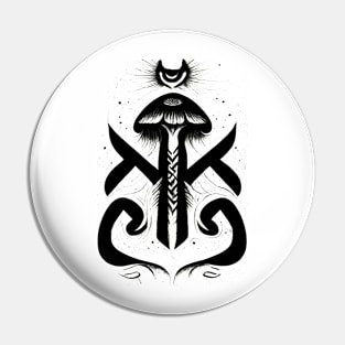 Viking Fungi Pin