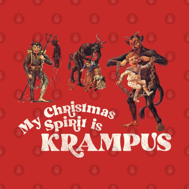 My Christmas Spirit is Krampus by darklordpug