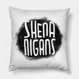 Irish Slang: Shenanigans, Funny Irish Pillow