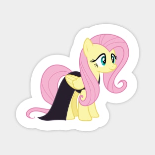 Fluttershy in a black dress Magnet