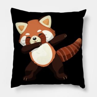 Dabbing Red Panada Pillow