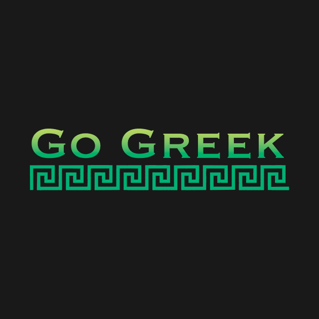 Green Go Greek by daisydebby