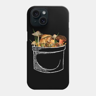 I Love Mushrooms In My Pocket by Tobe Fonseca Phone Case