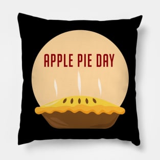 apple pie day Pillow