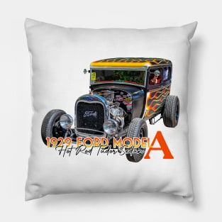 1929 Ford Model A Hot Rod Tudor Sedan Pillow