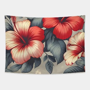 Hibiscus Tapestry