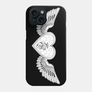 Heart wings Phone Case