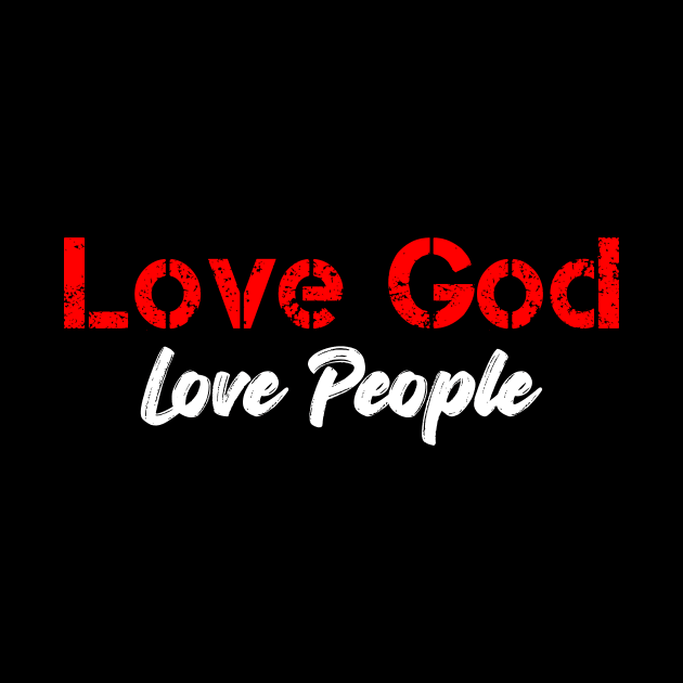 Love God Love People by ysmnlettering