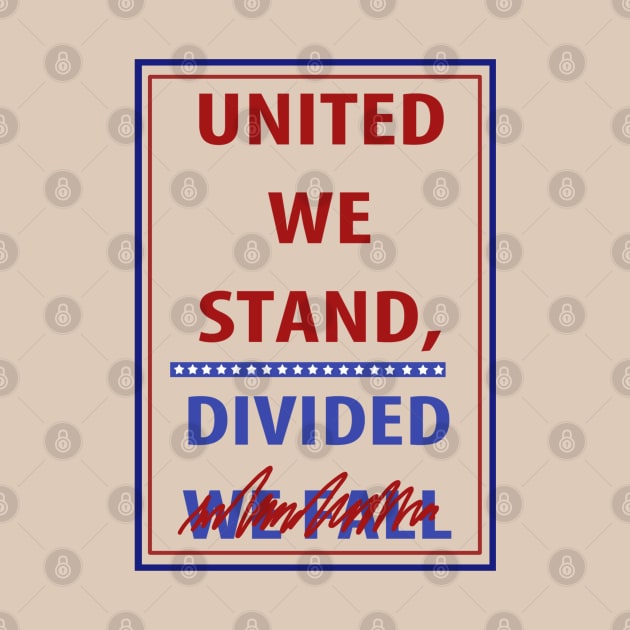 United We Stand the Late Show Stephen Colbert T-Shirt by osaya