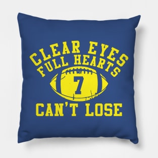 Clear Eyes, Full Hearts, Can't Lose Pillow