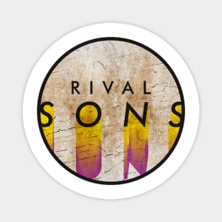 Rival Sons - VINTAGE YELLOW CIRCLE Magnet