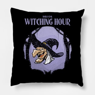 Witching Hour Halloween Gifts Pillow