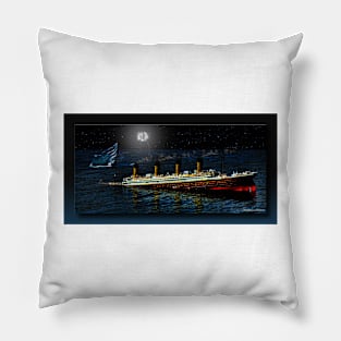 SHIT! ( Captain Smith RMS Titanic) Pillow