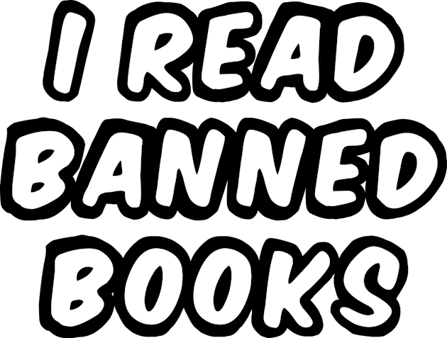 I READ BANNED BOOKS Kids T-Shirt by MAR-A-LAGO RAIDERS