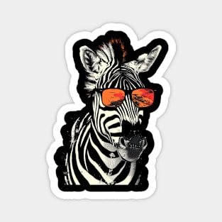 Zebra Animal Rights Magnet