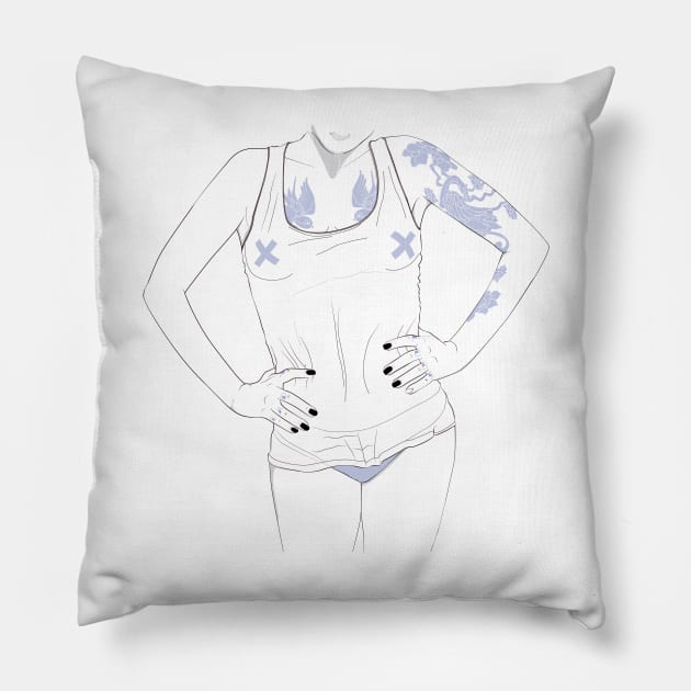 Lady Luck Pillow by PedroRibas