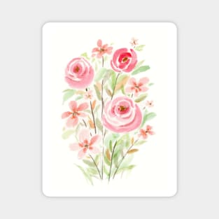 Peachy Pinks Magnet