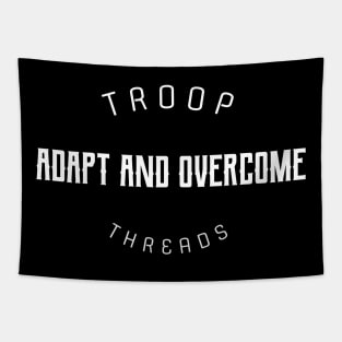 TROOPTHREADS ADAPT AND OVERCOME Tapestry