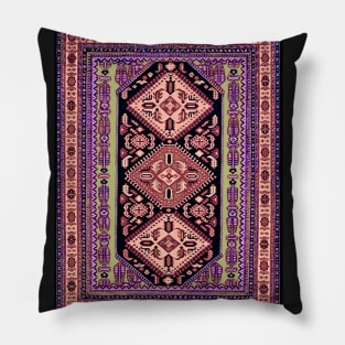 Persian Folk Art 2 Pillow