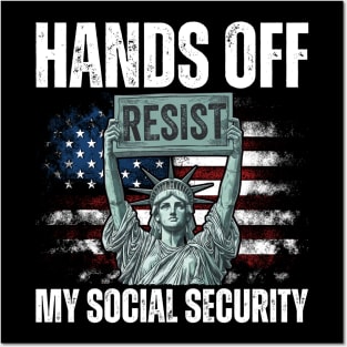 Hands Off Social Security Sweatshirt, American Eagle Protest