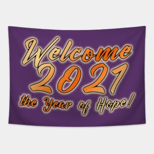 Welcome 2021 Tapestry