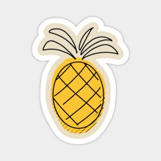 Pineapple Magnet