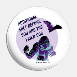 Fried Egg Bad Translation Quote Pin