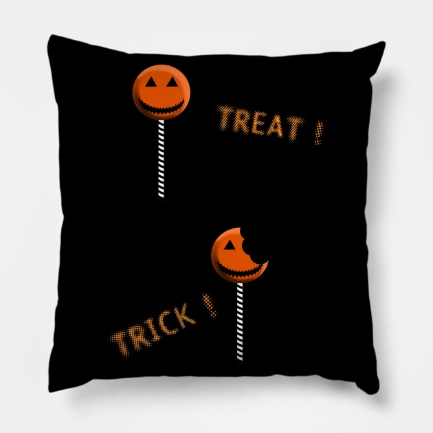 HALLOWEEN CANDY Pillow by Art by Eric William.s