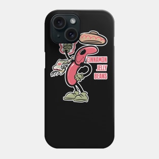 Cinnamon Jelly Bean Mascot Phone Case