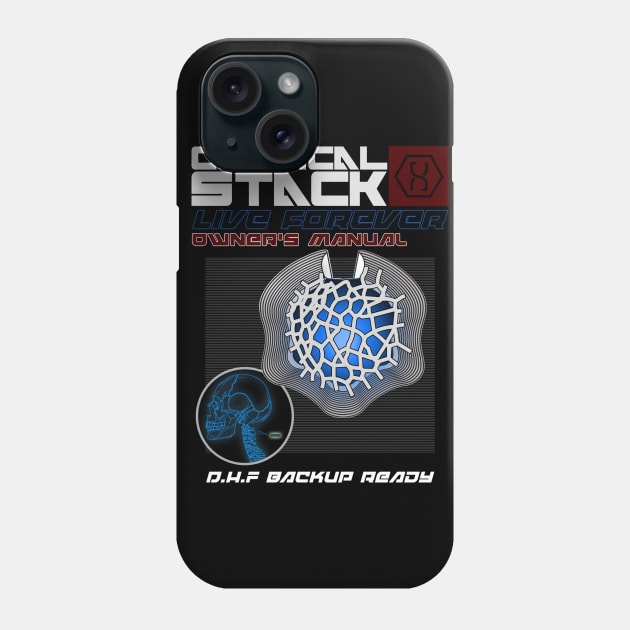 Cortical Stack Owners Manual Altered Carbon Phone Case by Bevatron