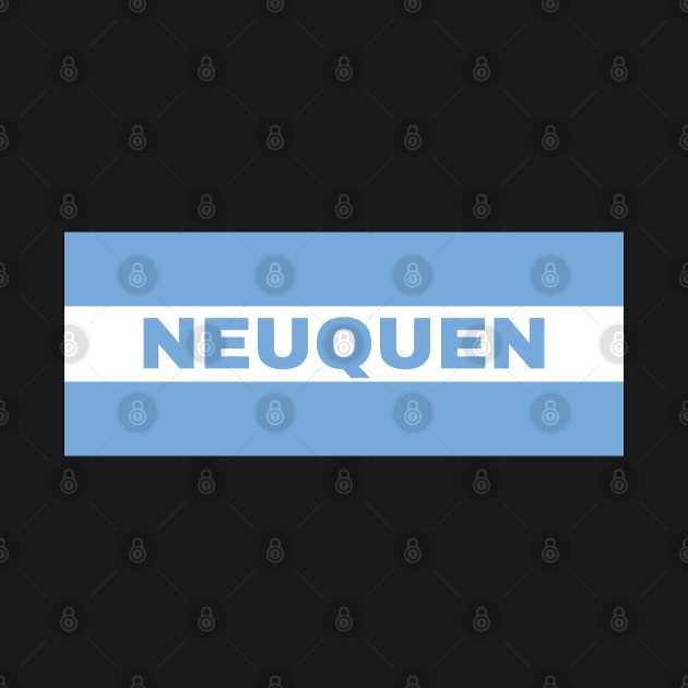 Neuquen City in Argentina Flag by aybe7elf