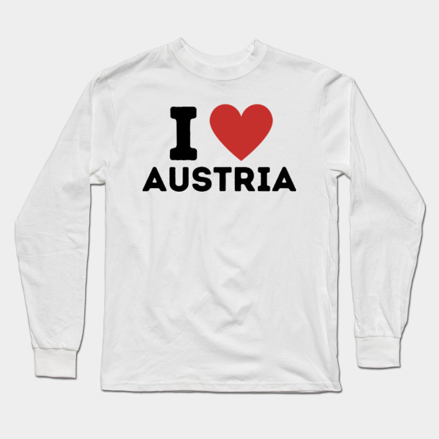 I Love Heart Austria Sweatshirt