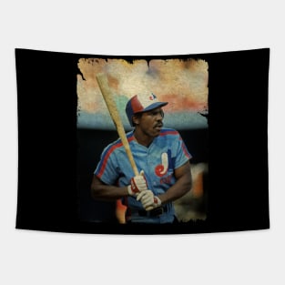 Andre Dawson in Montreal Expos Tapestry