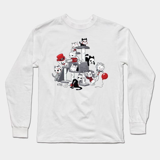 I Love Cats Horror Kitties Halloween Shirt I Love Cats Horror Kitties Halloween Shirt