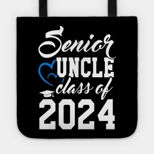 Class of 2024 Senior Gifts Funny Senior Uncle Tote