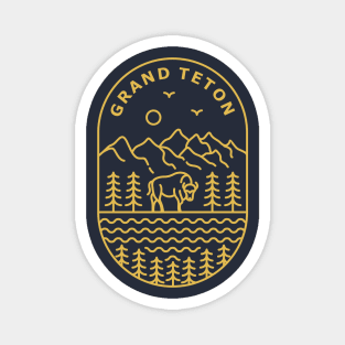 Grand Teton National Park Magnet