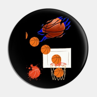 BASKET BALL Pin