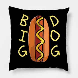 Big Dog Hot Dog Pillow