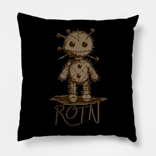 ROTN Voodoo Doll - Minimalist Ink Pillow