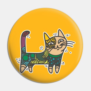 neko lucky Pin